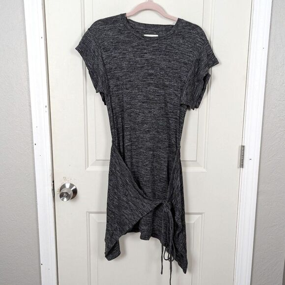 Isabel Marant Dresses & Skirts - ISABEL MARANT ÉTOILE | Heathered Gray Tie-Waist T-Shirt Dress Size 36